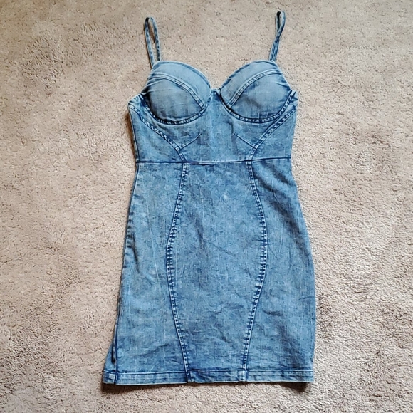 Angel Biba Dresses & Skirts - Denim dress